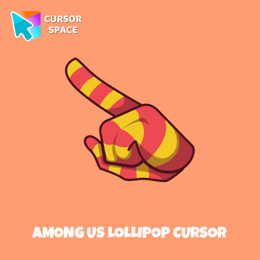 Among Us Lollipop cursor